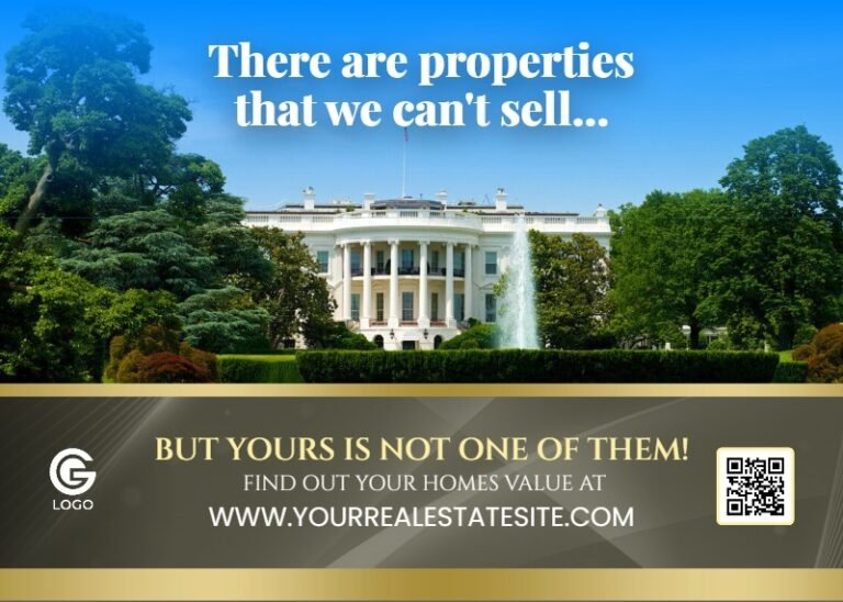 Real Estate Marketing Postcard  Template