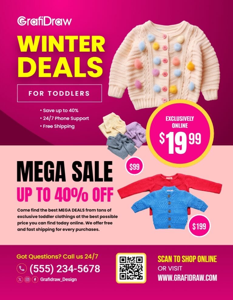 Special Offer Deals Flyer Template #5