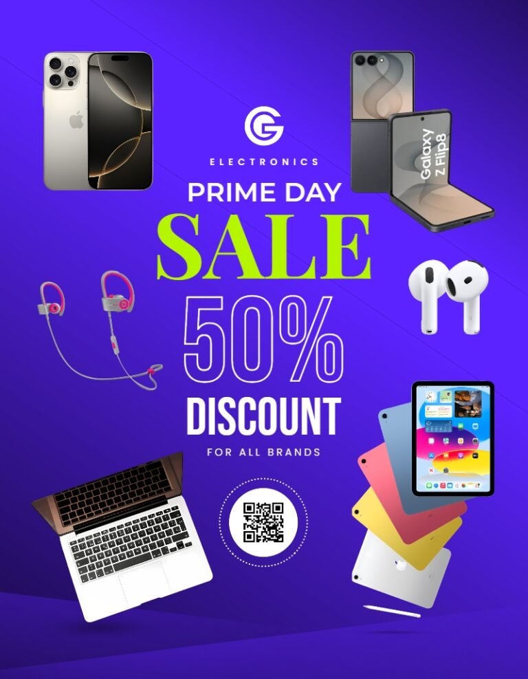 Prime Day Sale Flyer Template