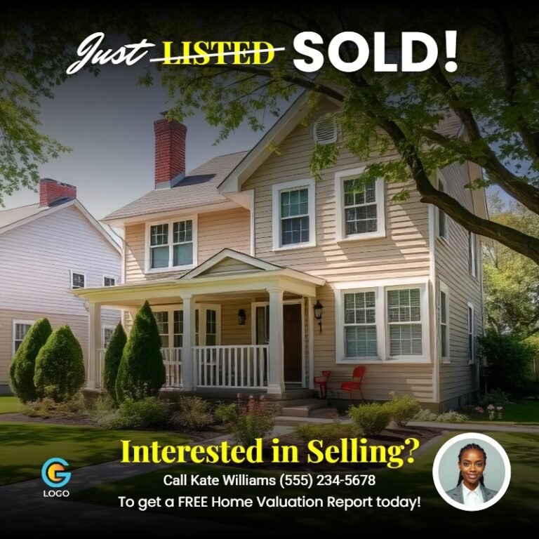 Sold – Real Estate Design Template #1