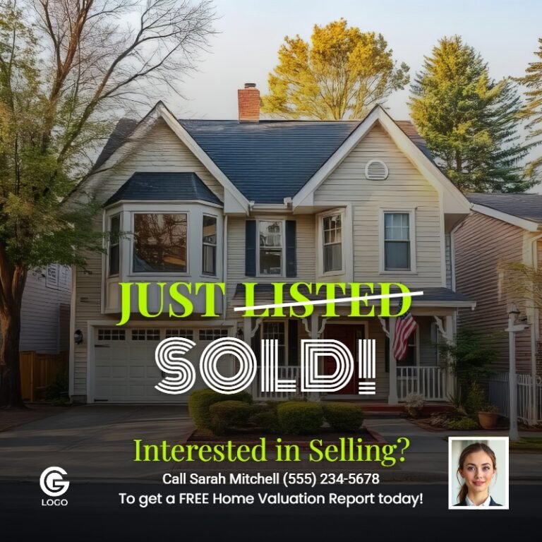 Sold – Real Estate Design Template #5