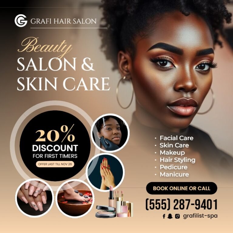 Beauty Salon and Skin Care Template #2