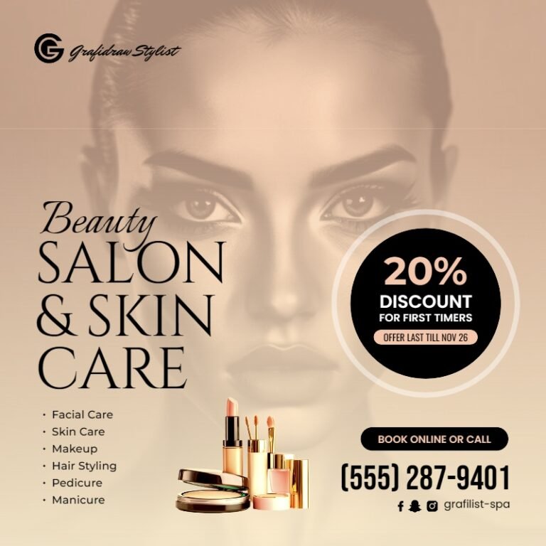 Beauty Salon and Skin Care Template #9