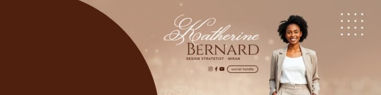 Personal LinkeIn Cover Template #1