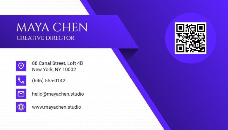 Business Card Design Template 001 #2