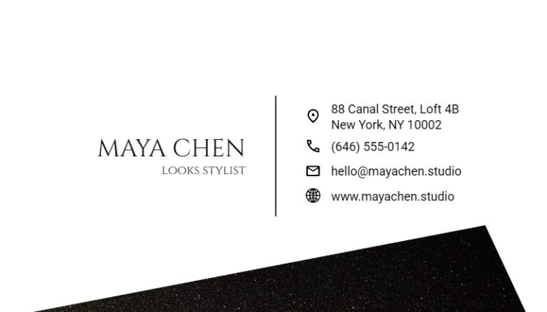 Business Card Template 005 #2