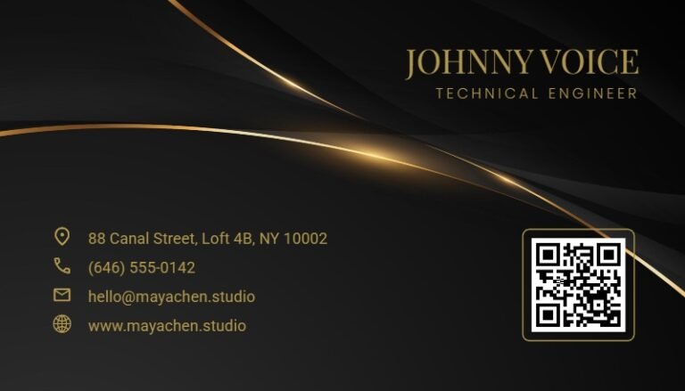 Business Card Template 015 #2