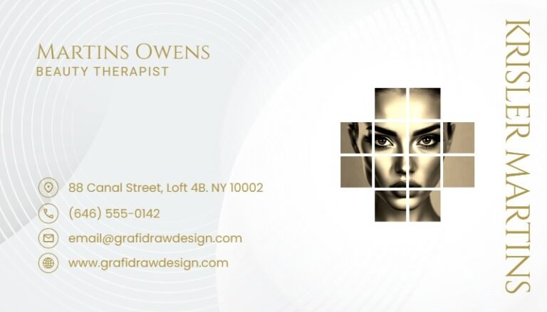 Business Card Template 020 #2