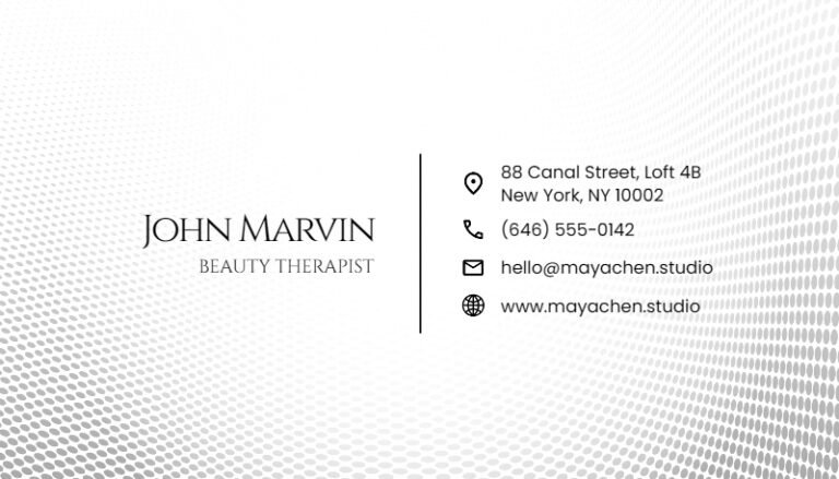 Business Card Template 021 #2