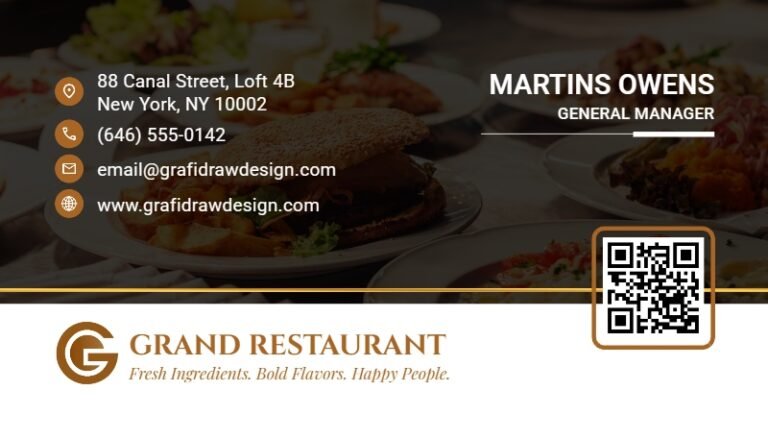 Business Card Template 028 #2