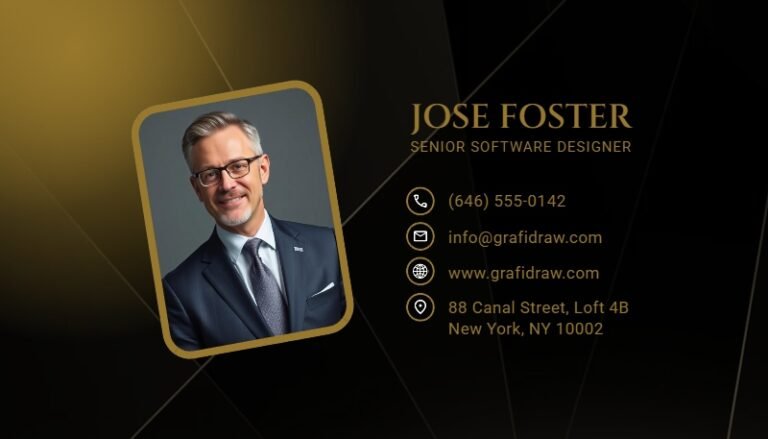 Luxury Business Card Template 033 #2