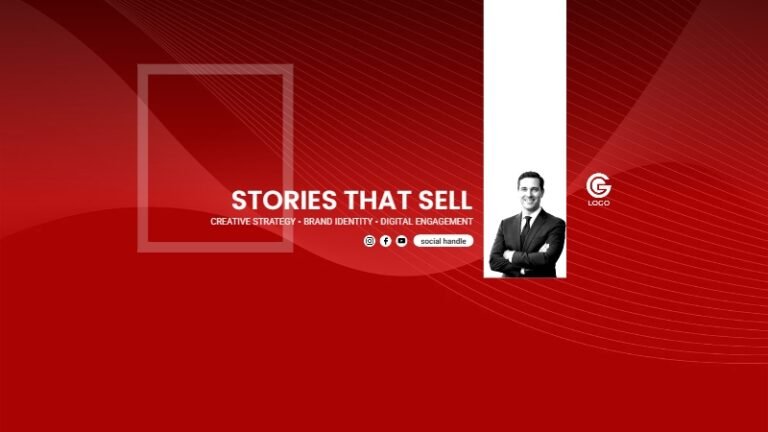 Brand Youtube Cover Design Template #01