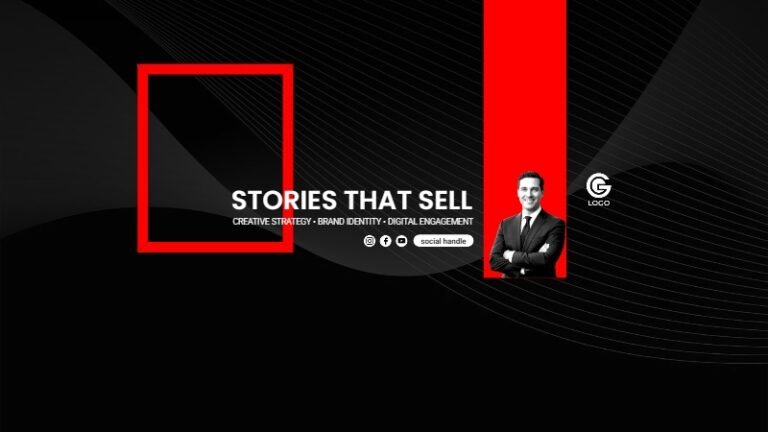 Brand Youtube Cover Design Template #2