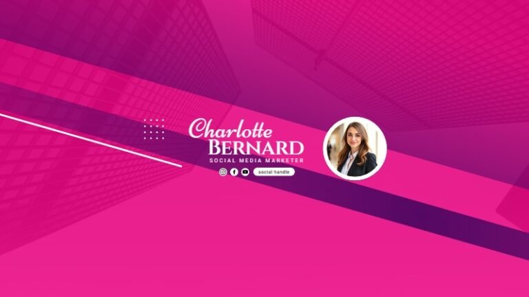 Personal Brand Youtube Cover Design Template #9