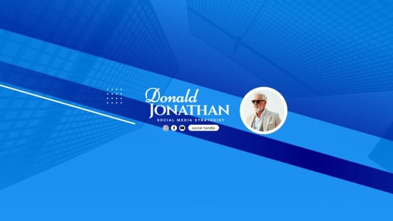 Personal Brand Youtube Cover Design Template #10
