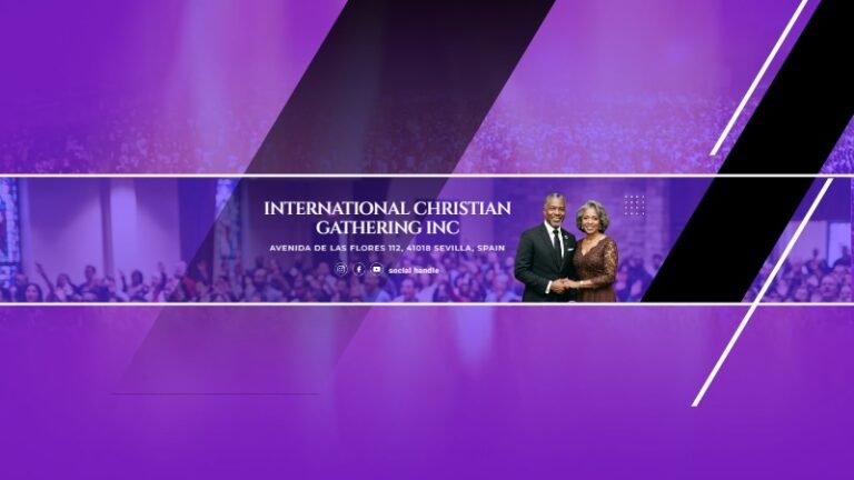 Church Pastor Youtube Cover Design Template #4