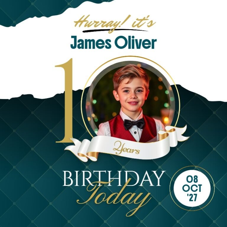 Birthday Invitation Card Template #37