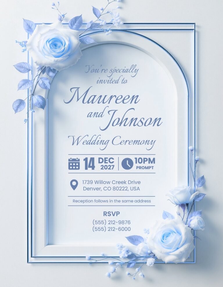 Wedding Invitation Template #2
