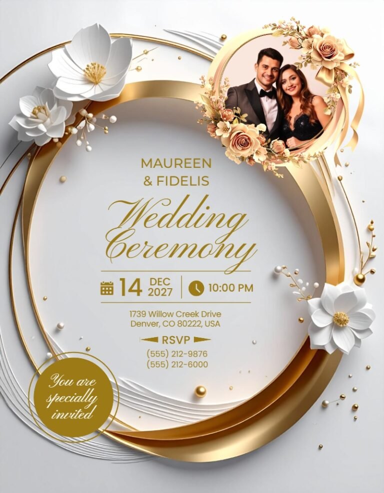 Wedding Invitation Template #20