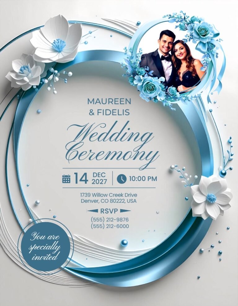 Wedding Invitation Template #22