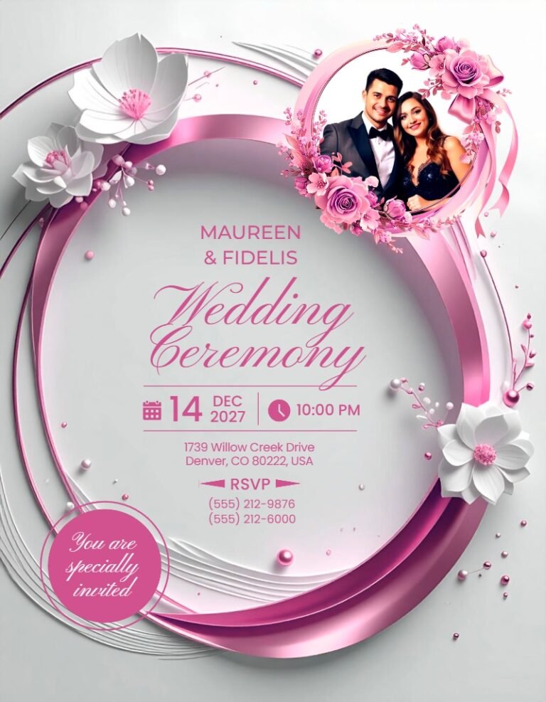 Wedding Invitation Template #23