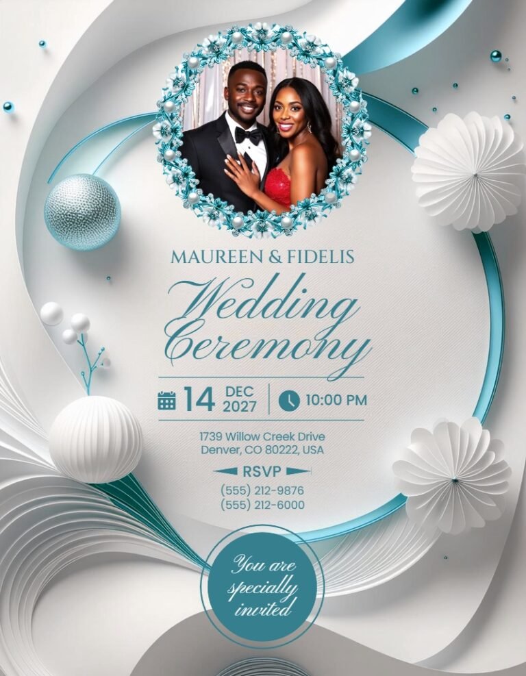 Wedding Invitation Template #26