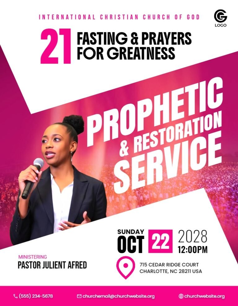 Church Flyer Template #2