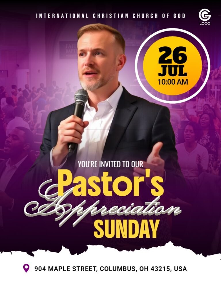 Church Flyer Template #4