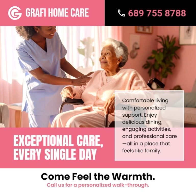 Care Home Flyer Template #4