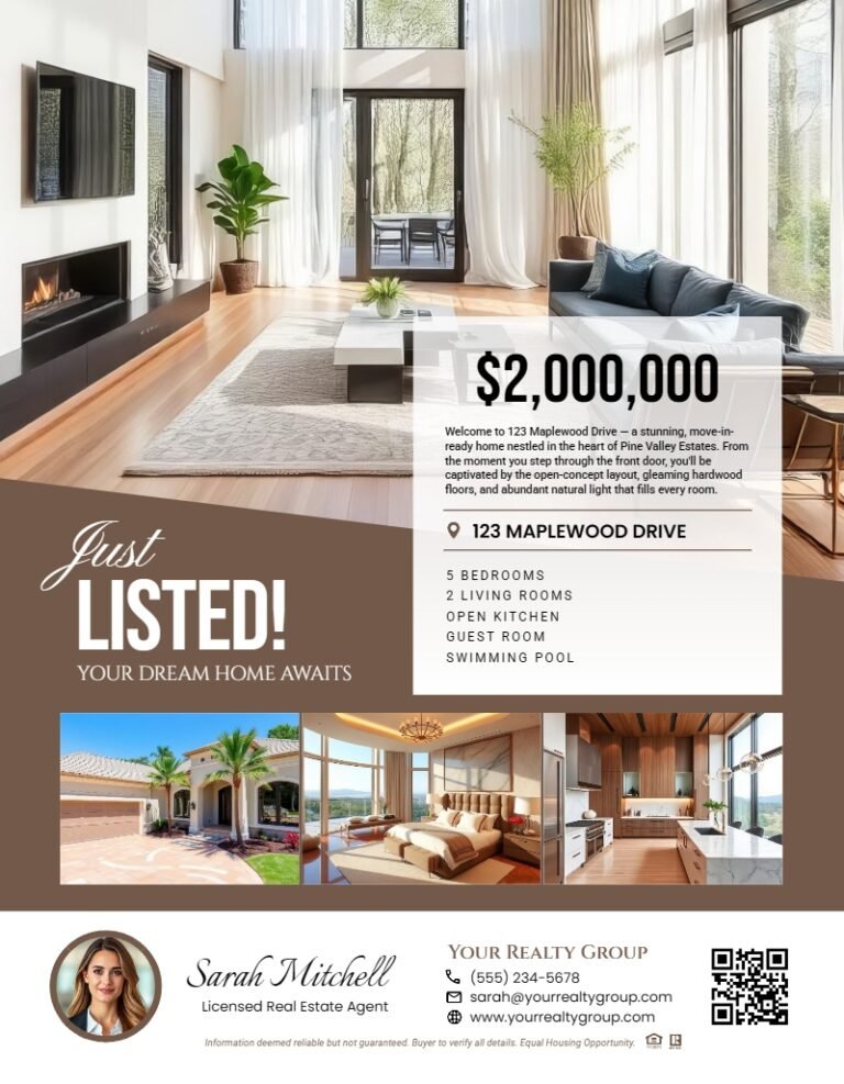 Just Listed Template #11