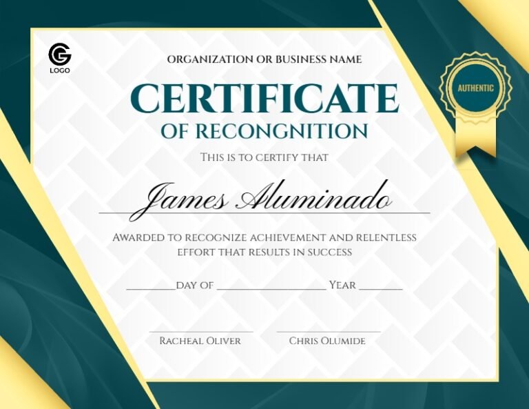Certificate Templates Design #2