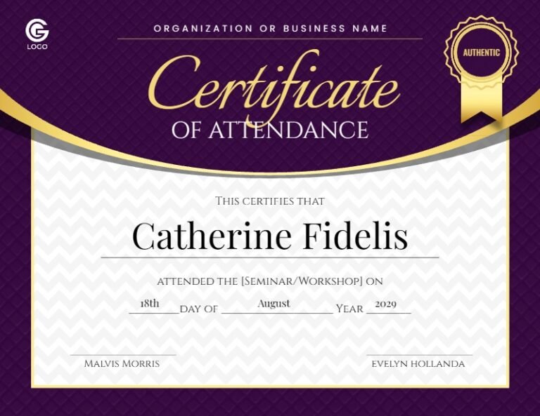 Certificate Templates Design #5