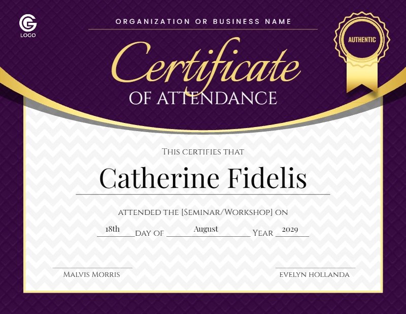 Certificate Templates Design #5