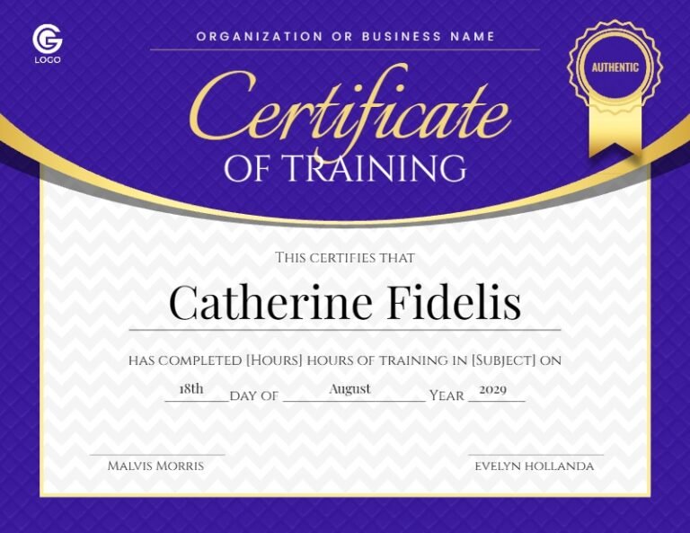 Certificate Templates Design #6