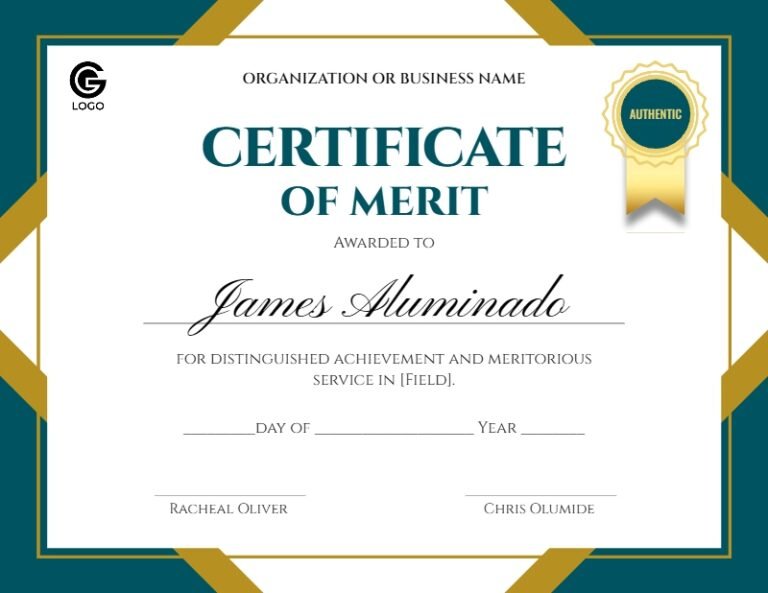 Certificate Templates Design #7