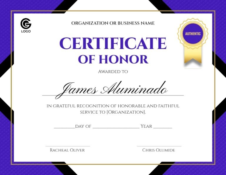 Certificate Templates Design #9
