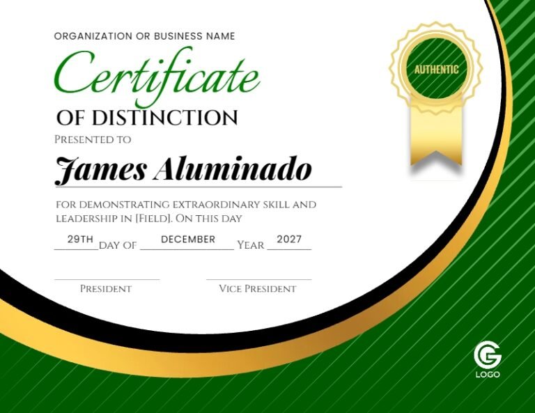 Certificate Templates Design #12