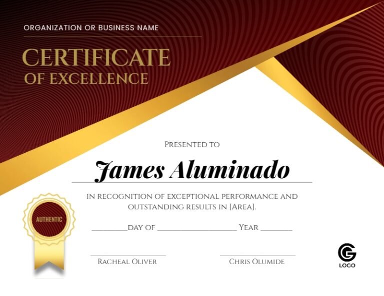 Certificate Templates Design #13