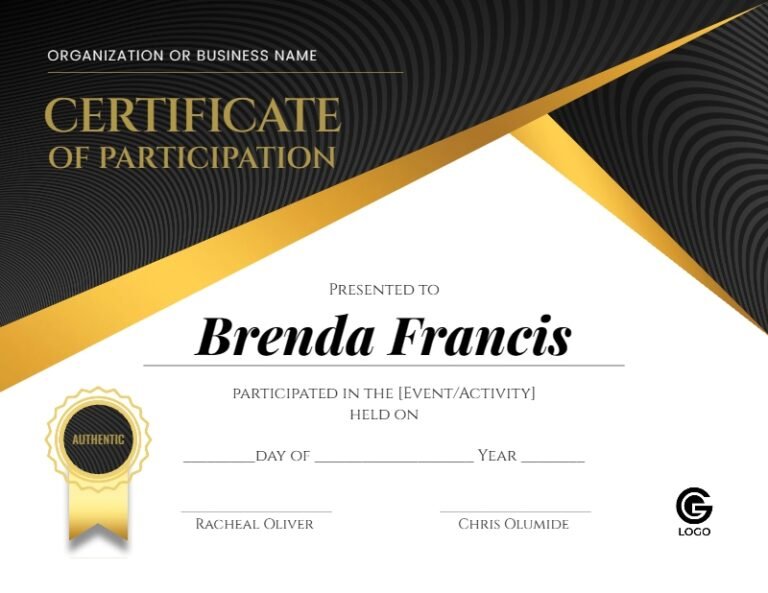 Certificate Templates Design #15