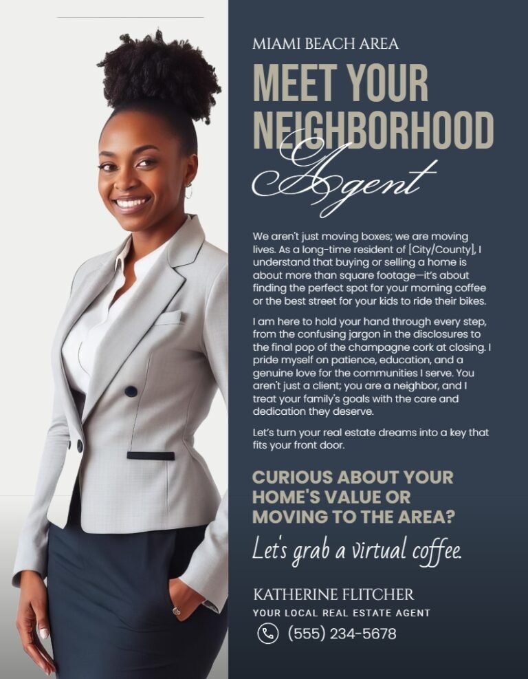 Real Estate Agent Template #7