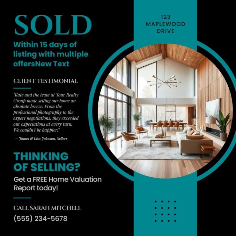 Sold - Real Estate  Template #12
