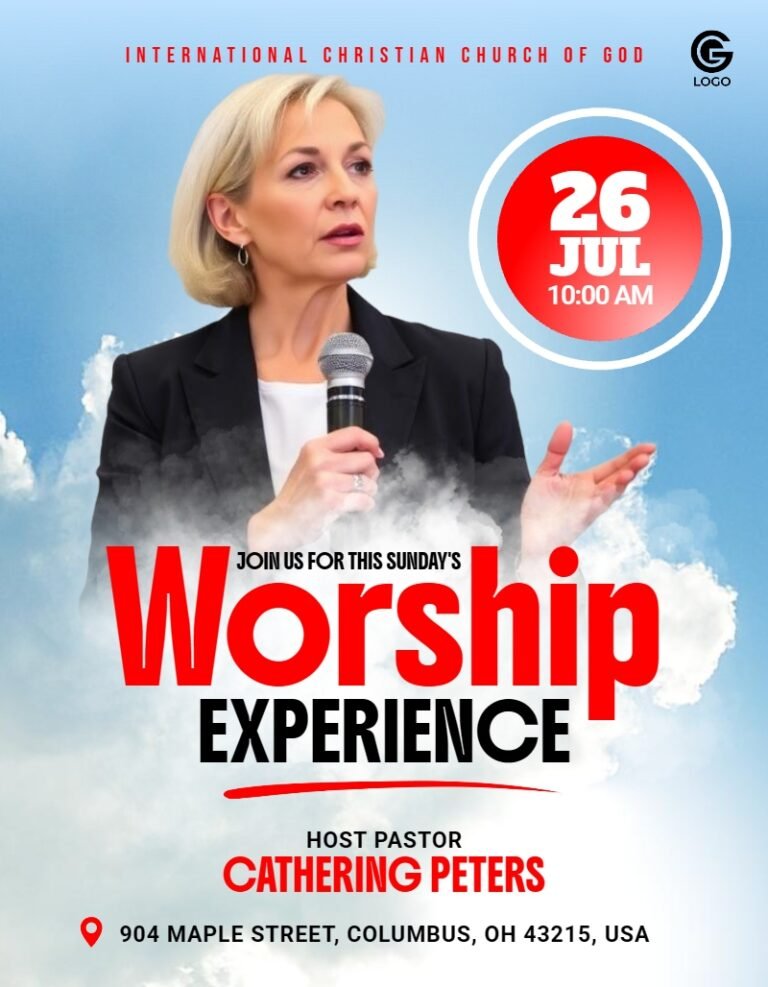 Church Flyer Template #8