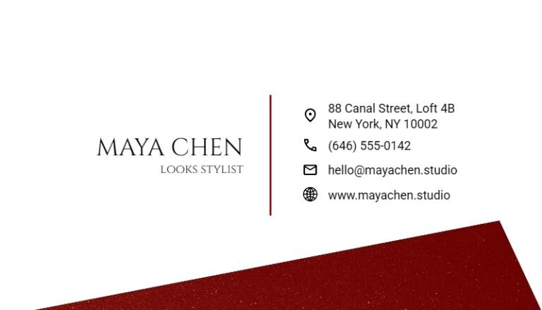 Business Card Template 007 #2