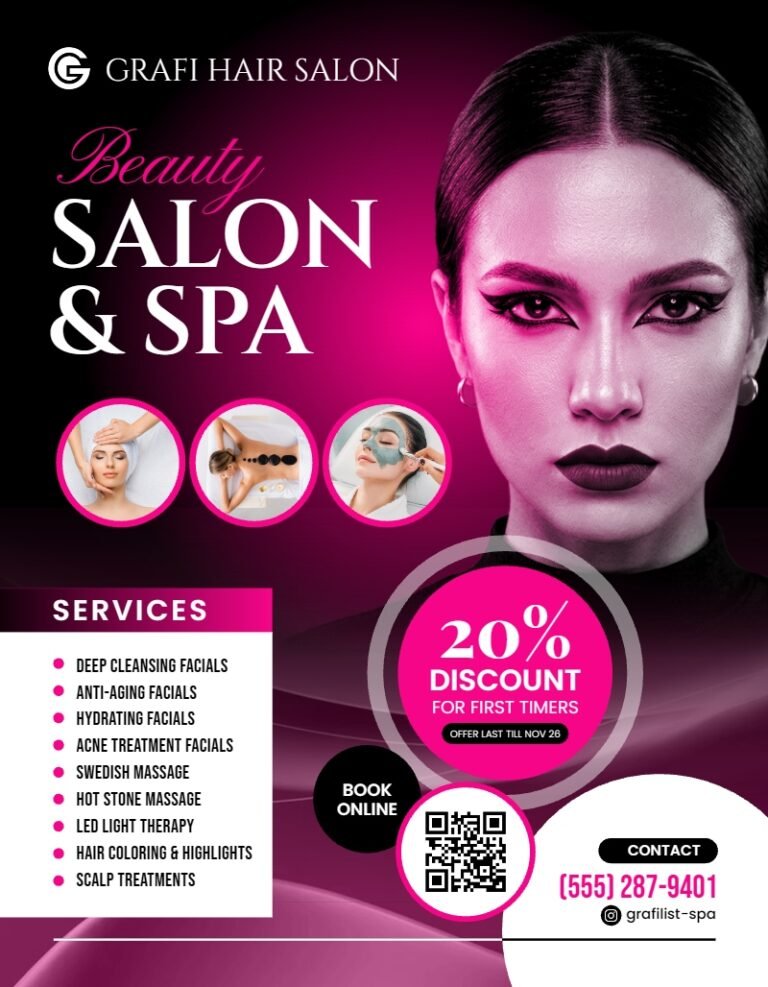 Beauty Salon and Spa Template #5