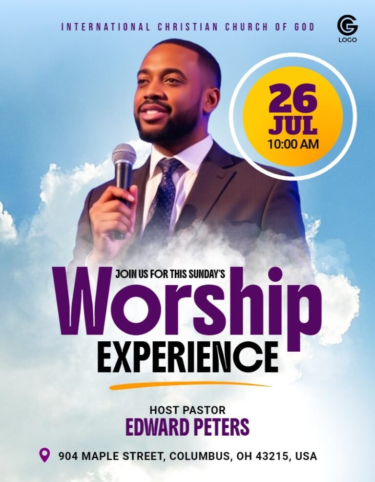 Church Flyer Template #5